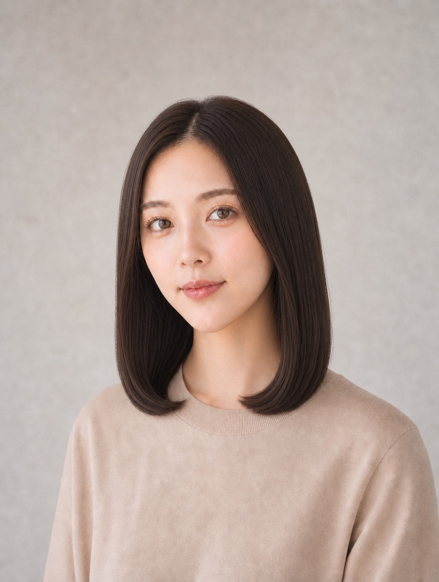 20代・逆三角形のAIモデルによるタンバルモリの正面イメージ(架空人物)